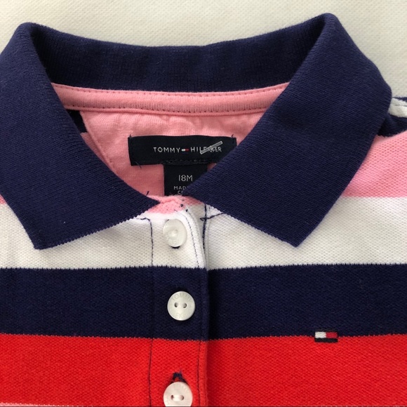 Tommy Hilfiger Toddler Girls Polo Dress - Picture 5 of 7